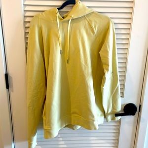 Lululemon yellow city sweat hoody size L